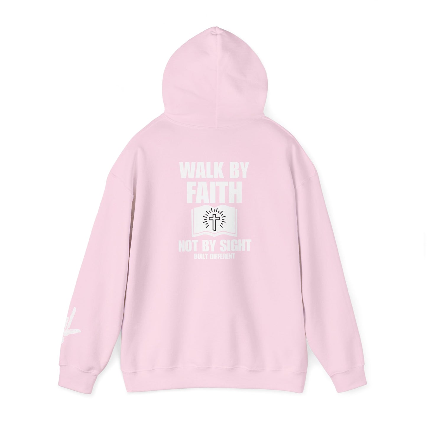 Built Different Walk By Faith | Jesus Says Walk By Faith Hoodie