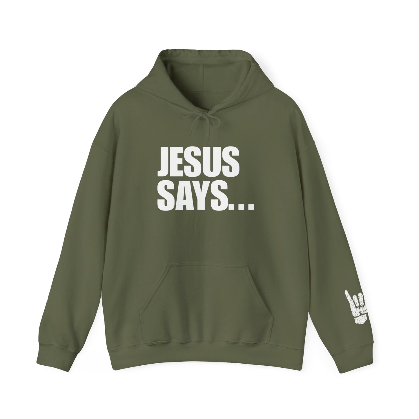 Built Different Walk By Faith | Jesus Says Walk By Faith Hoodie