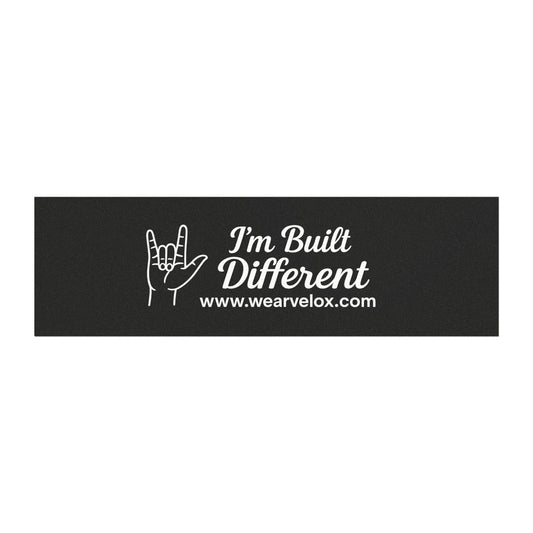 Built Different Car Magnet – Speak Without Sound