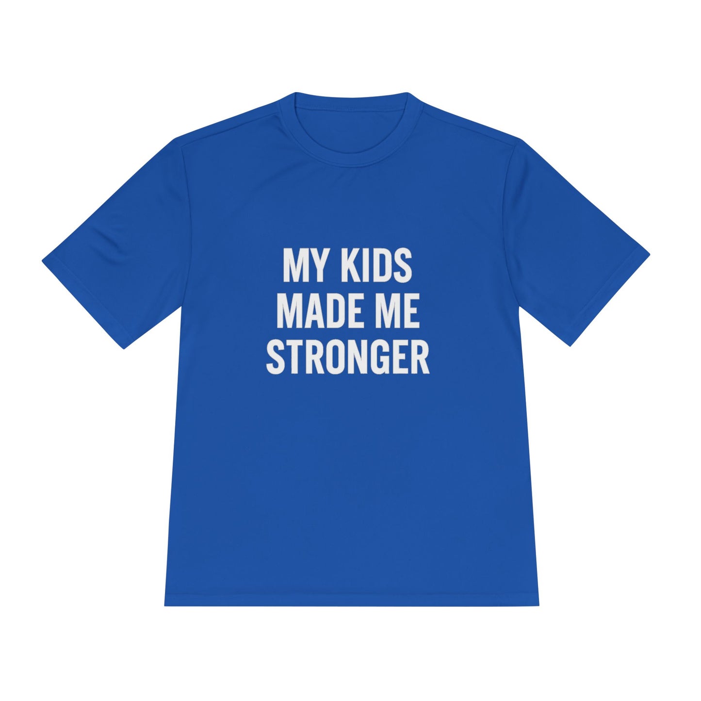 “My Kids Made Me Stronger T-Shirt – Built Different Dad Tee | Motivational Father Shirt”