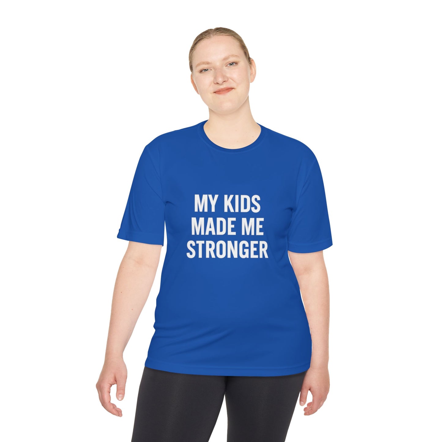 “My Kids Made Me Stronger T-Shirt – Built Different Dad Tee | Motivational Father Shirt”