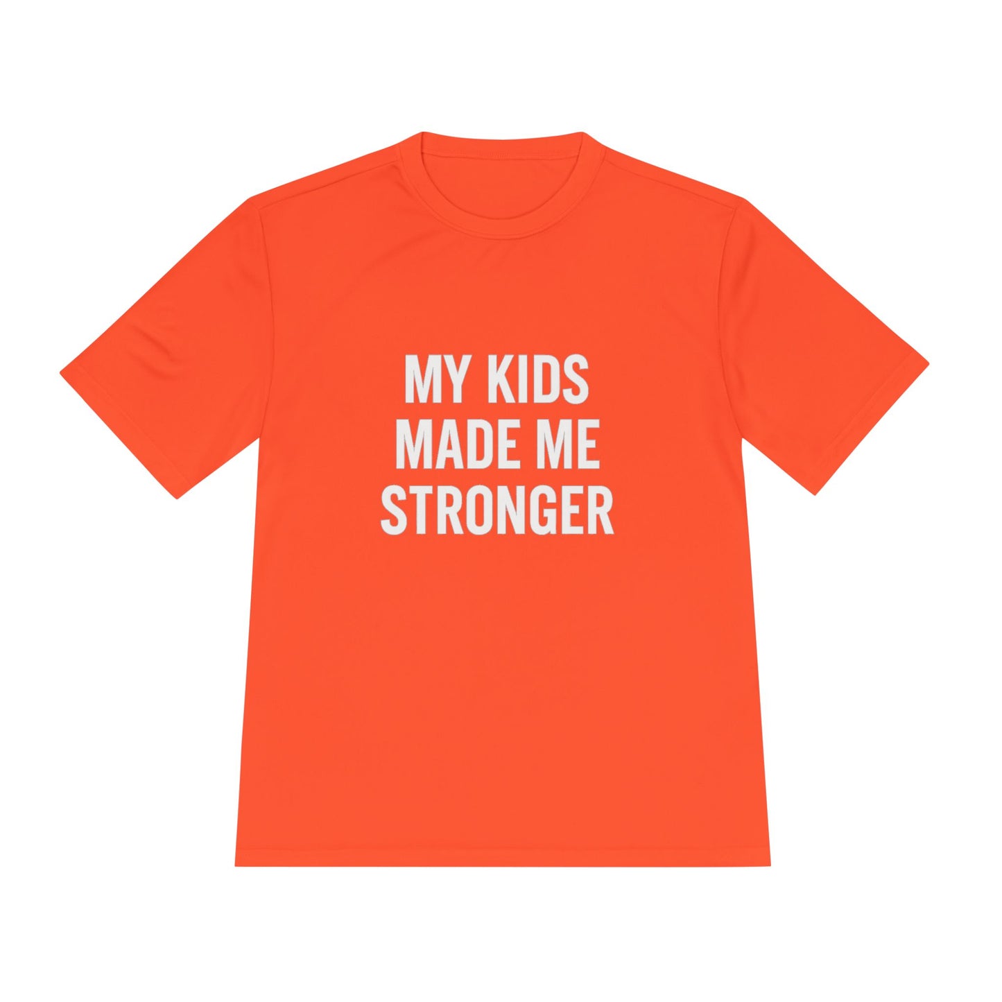 “My Kids Made Me Stronger T-Shirt – Built Different Dad Tee | Motivational Father Shirt”