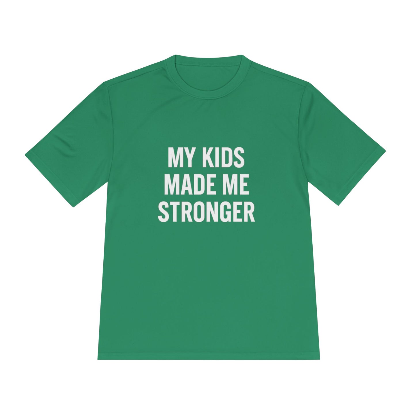“My Kids Made Me Stronger T-Shirt – Built Different Dad Tee | Motivational Father Shirt”