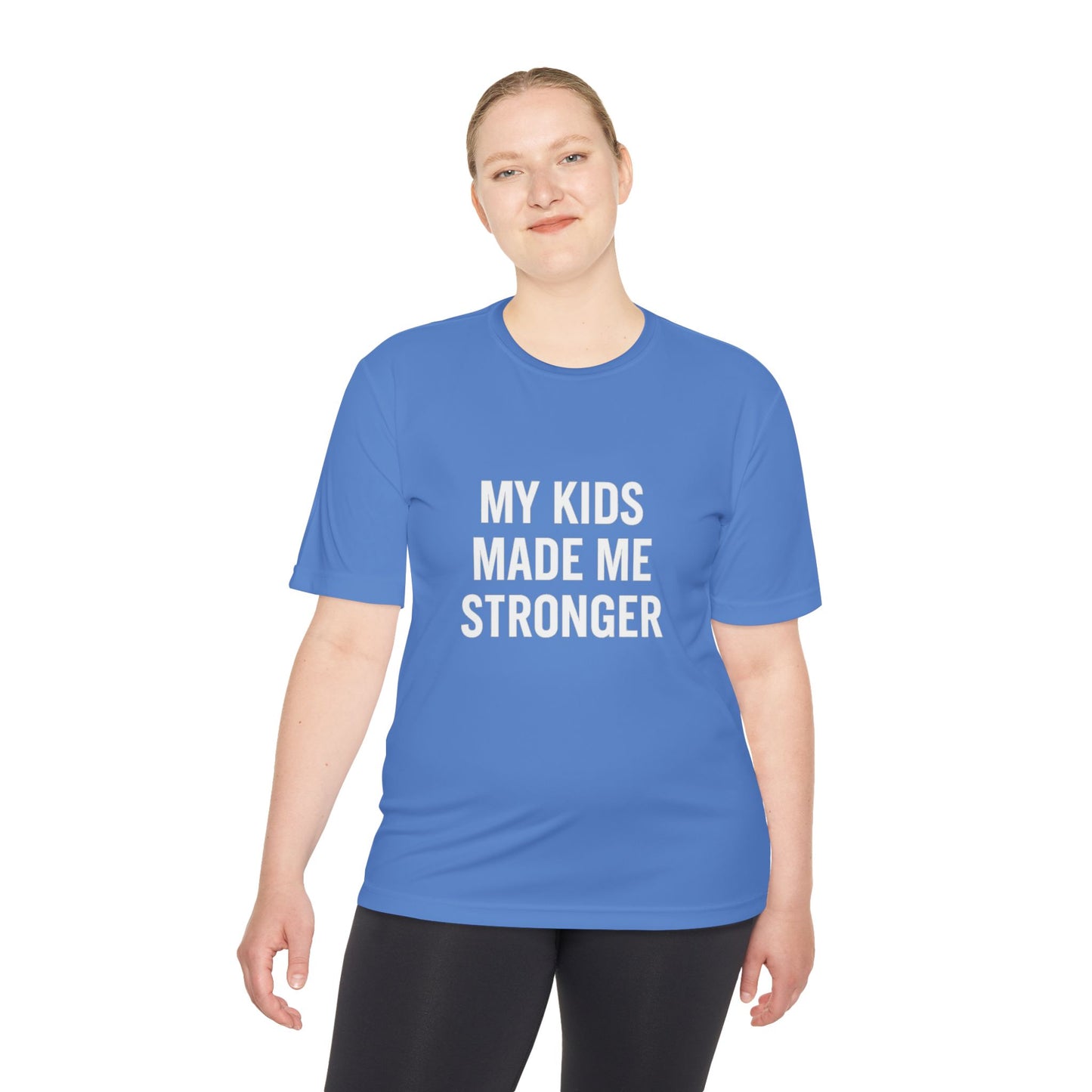 “My Kids Made Me Stronger T-Shirt – Built Different Dad Tee | Motivational Father Shirt”
