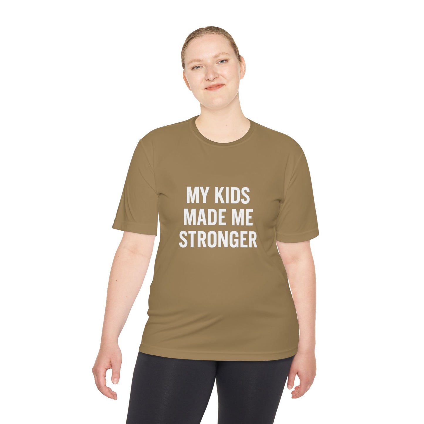 “My Kids Made Me Stronger T-Shirt – Built Different Dad Tee | Motivational Father Shirt”