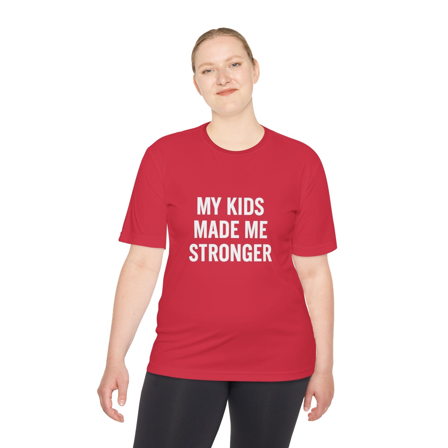 “My Kids Made Me Stronger T-Shirt – Built Different Dad Tee | Motivational Father Shirt”