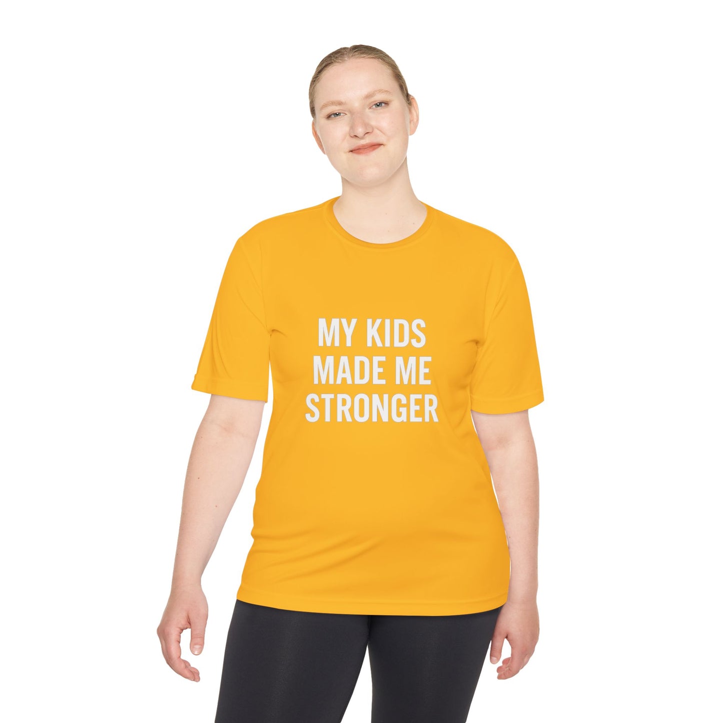 “My Kids Made Me Stronger T-Shirt – Built Different Dad Tee | Motivational Father Shirt”