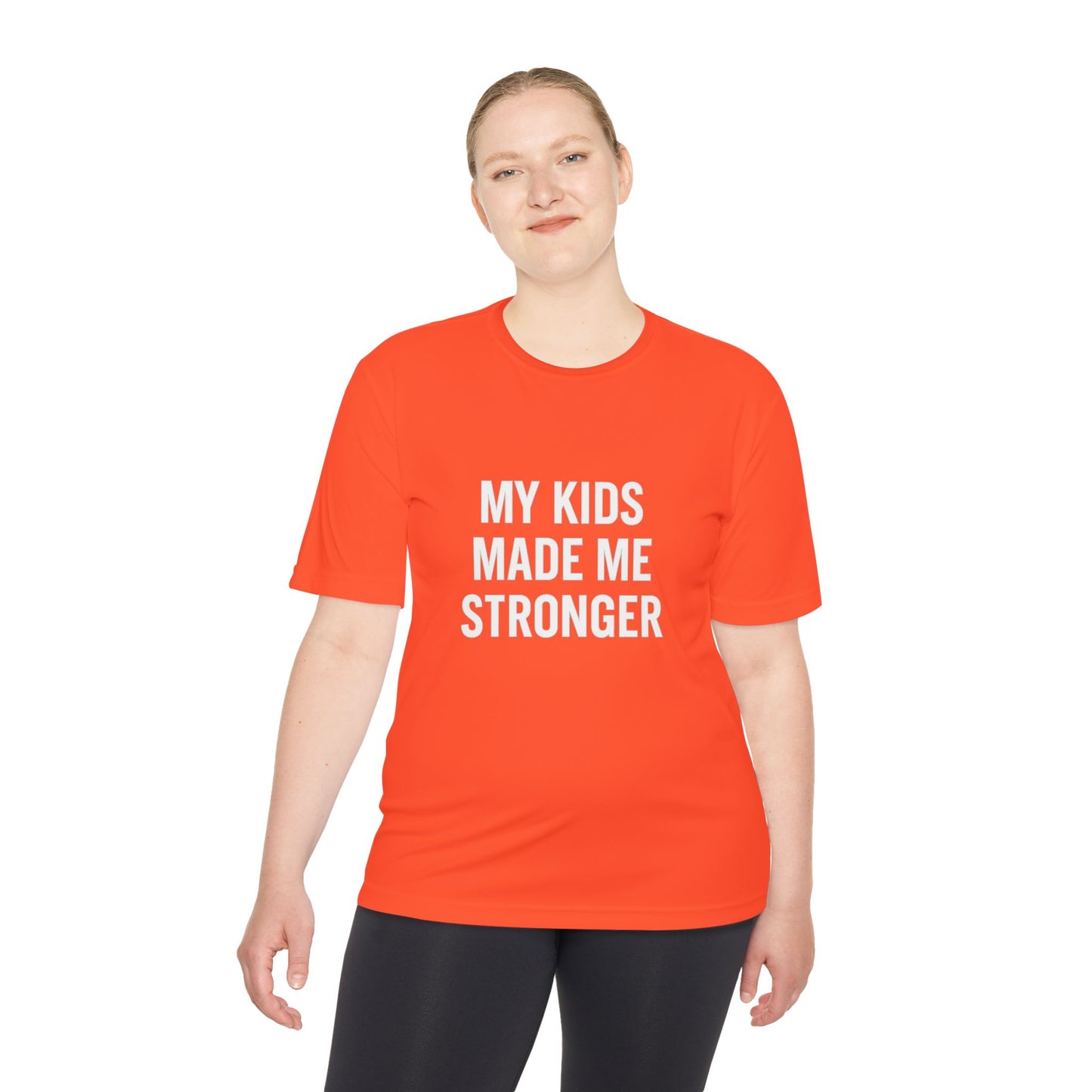 “My Kids Made Me Stronger T-Shirt – Built Different Dad Tee | Motivational Father Shirt”