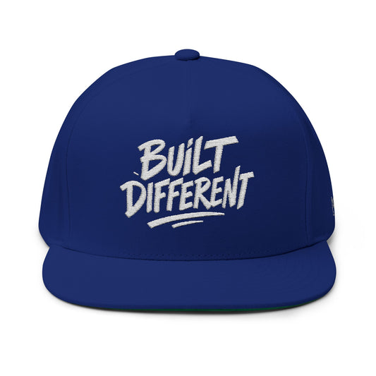Built Different Flat Bill Hat – Style That Speaks Without Sound