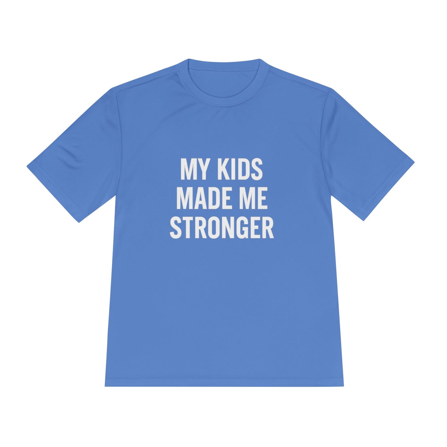 “My Kids Made Me Stronger T-Shirt – Built Different Dad Tee | Motivational Father Shirt”