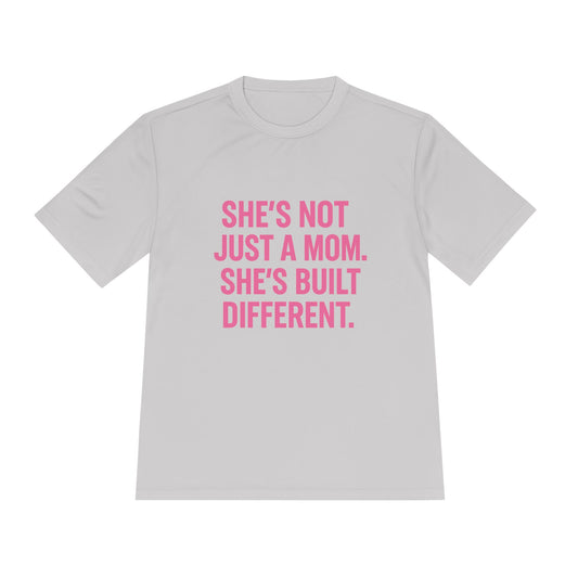 Built Different Mom Tee – She’s Not Just a Mom. She’s Built Different.