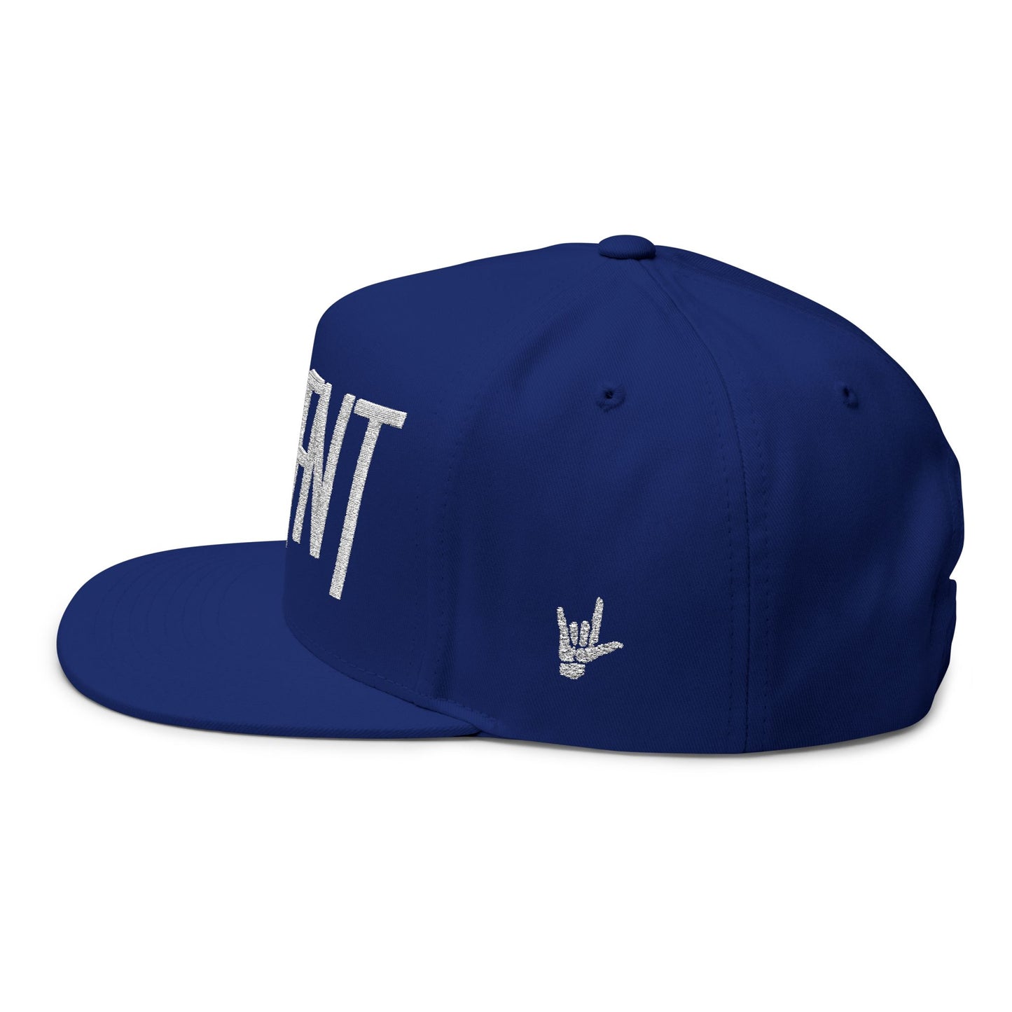 Built different Flat Bill Cap - Embroided I ASL Signature Edition