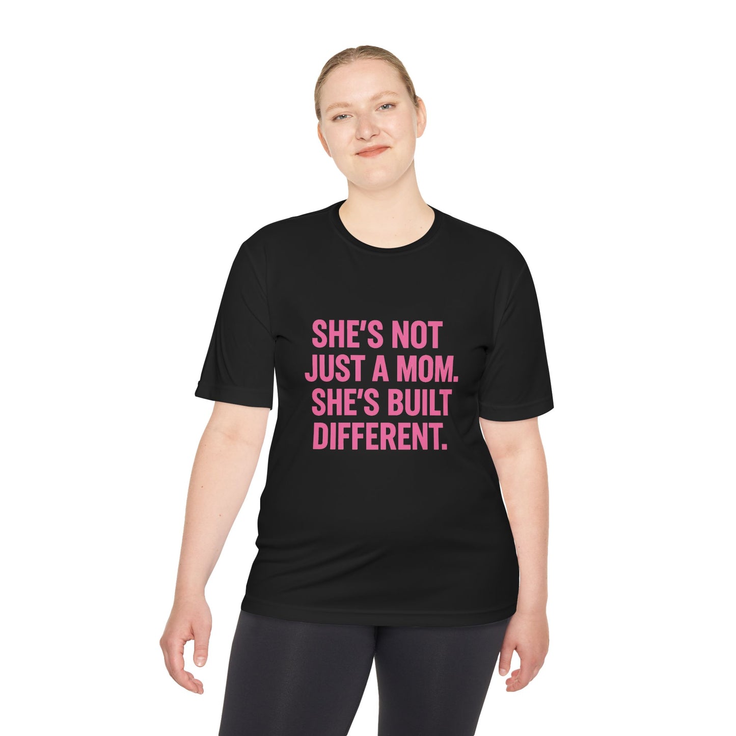 Built Different Mom Tee – She’s Not Just a Mom. She’s Built Different.