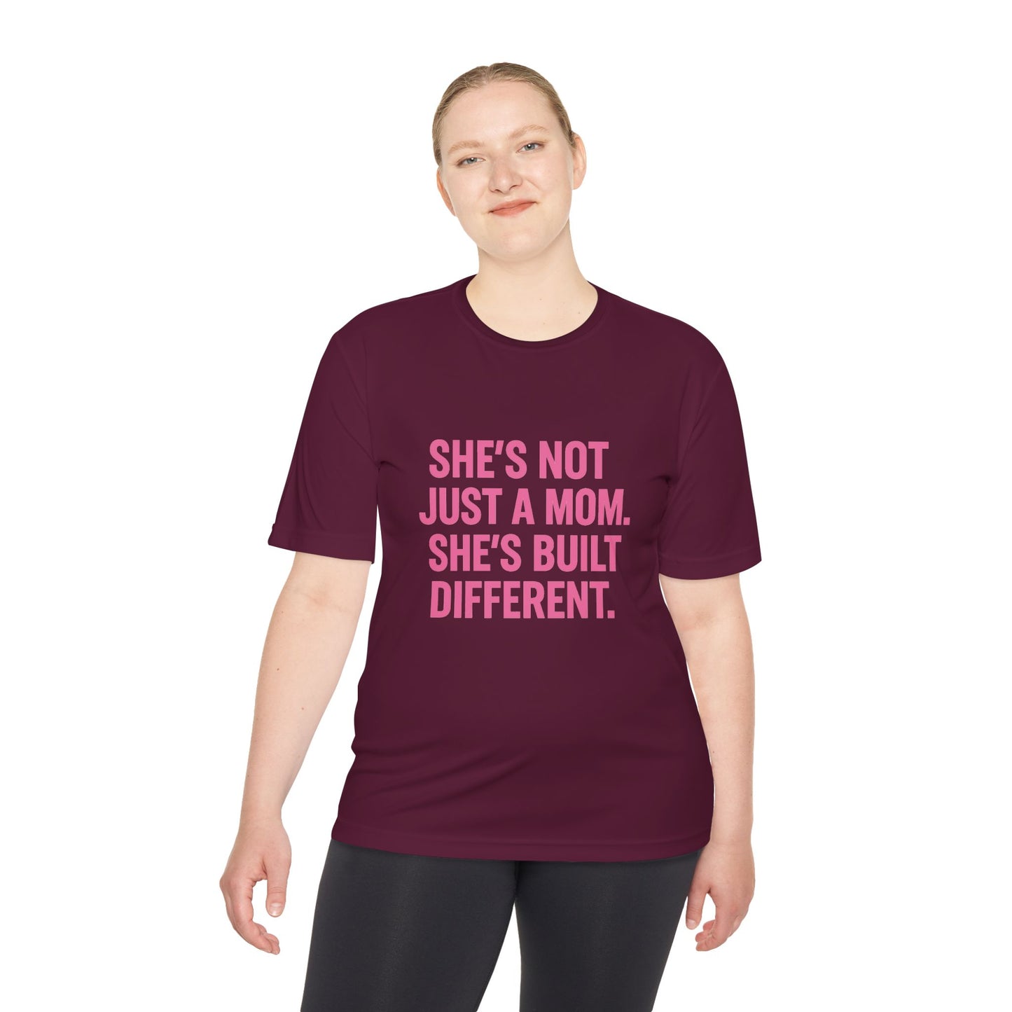 Built Different Mom Tee – She’s Not Just a Mom. She’s Built Different.