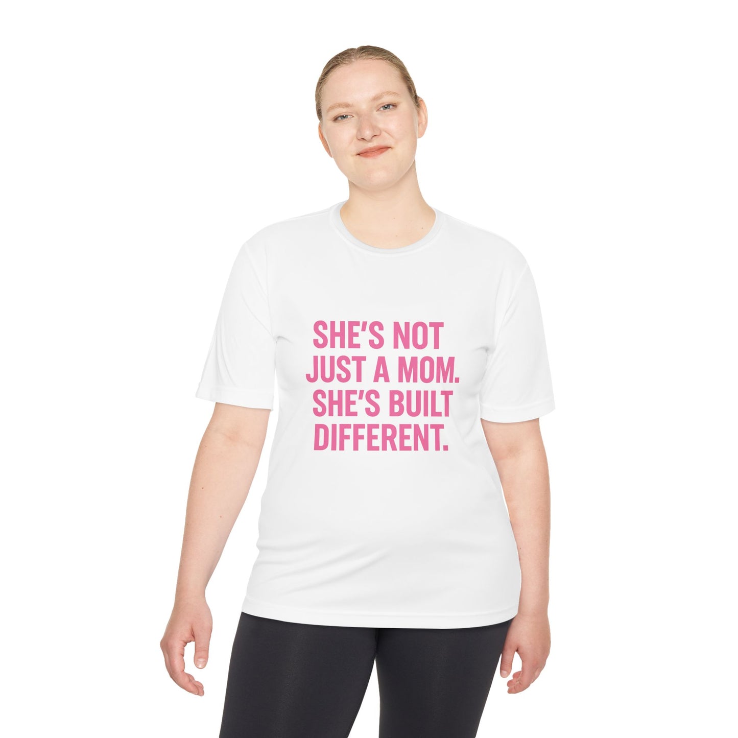 Built Different Mom Tee – She’s Not Just a Mom. She’s Built Different.