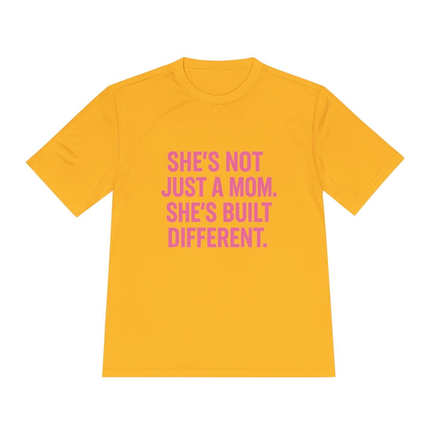 Built Different Mom Tee – She’s Not Just a Mom. She’s Built Different.