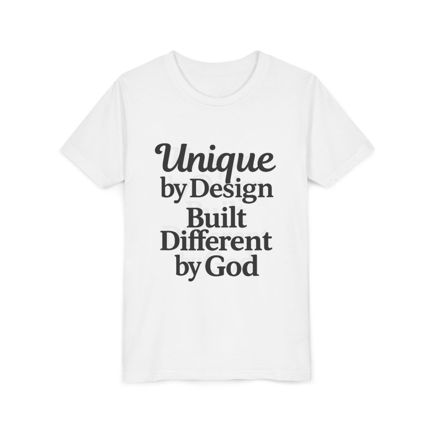 "Unique by Design, Built Different by God”