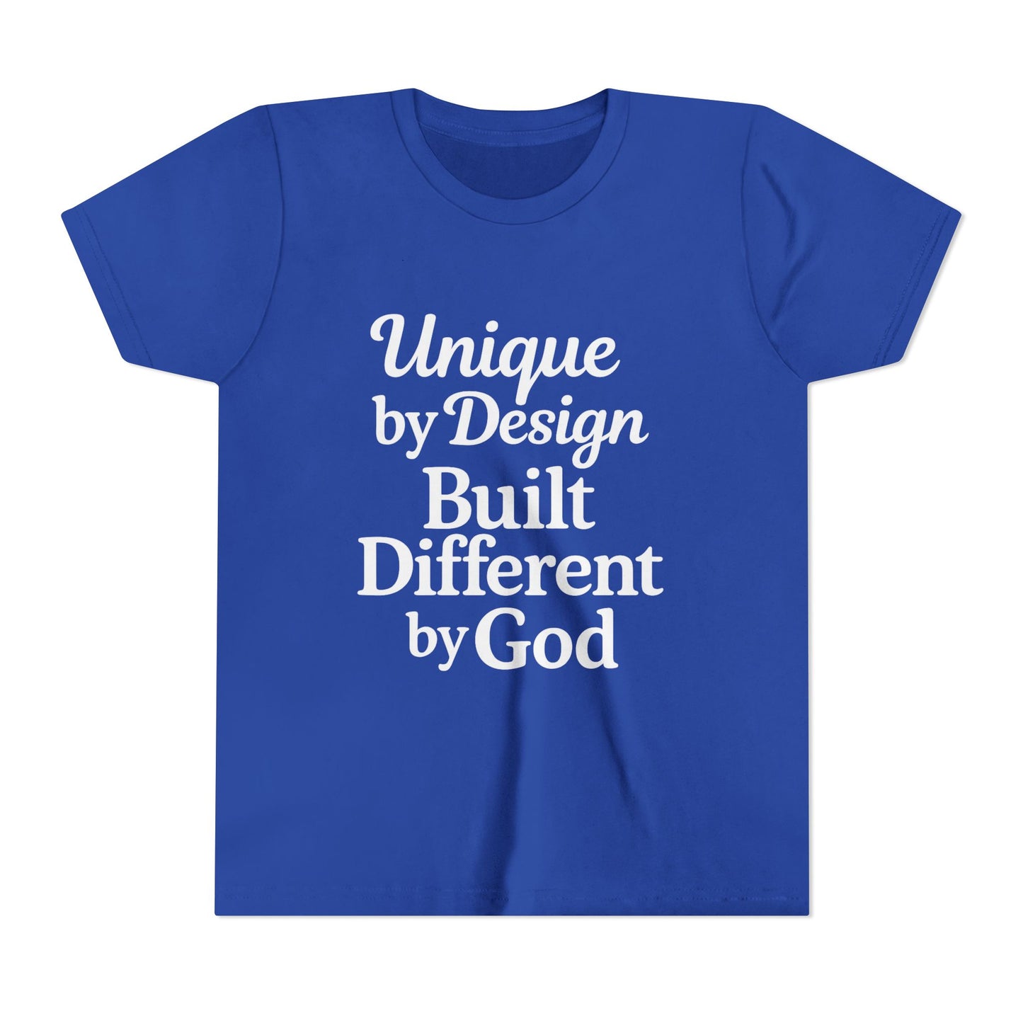 "Unique by Design, Built Different by God”