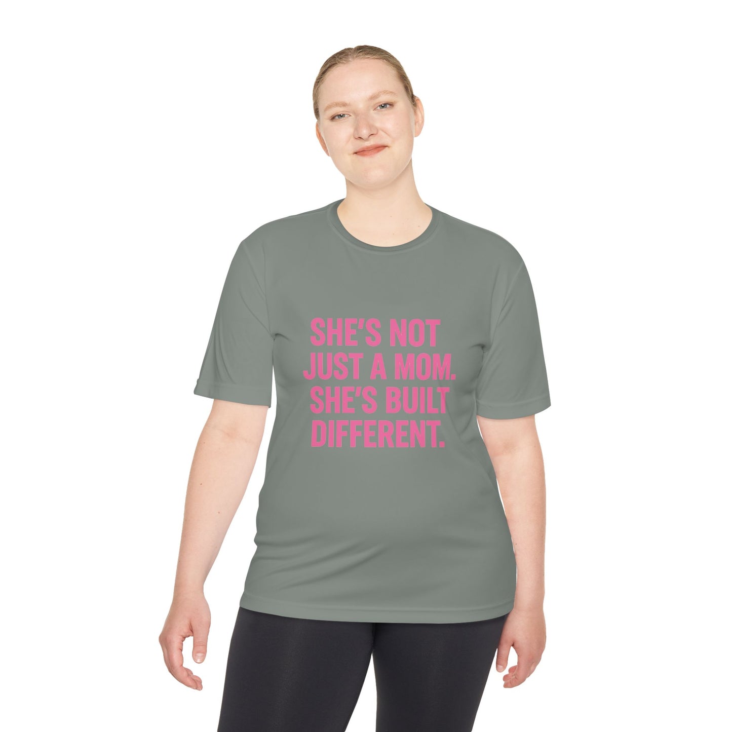 Built Different Mom Tee – She’s Not Just a Mom. She’s Built Different.