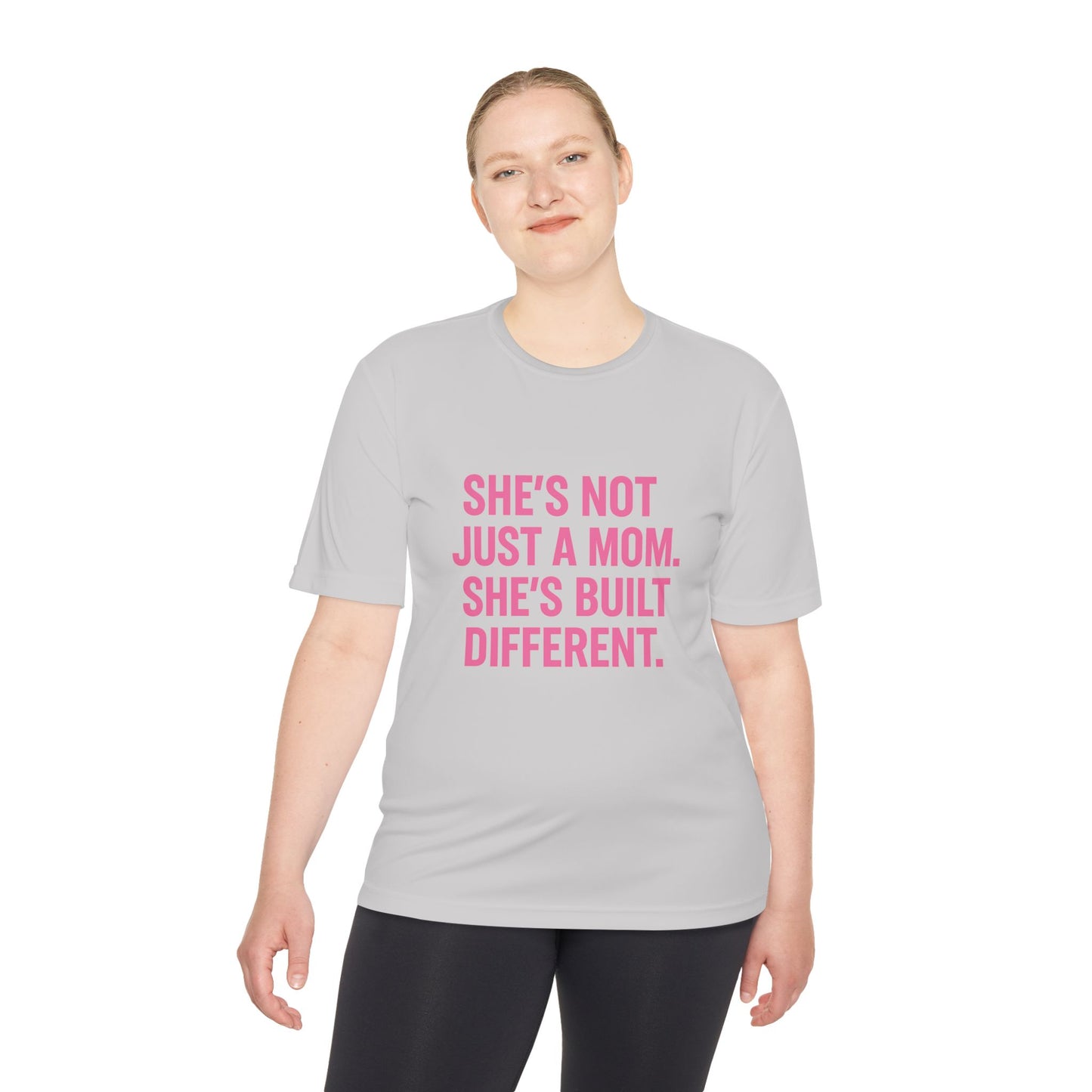 Built Different Mom Tee – She’s Not Just a Mom. She’s Built Different.