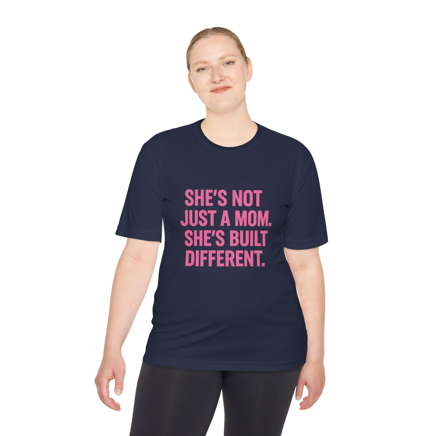 Built Different Mom Tee – She’s Not Just a Mom. She’s Built Different.