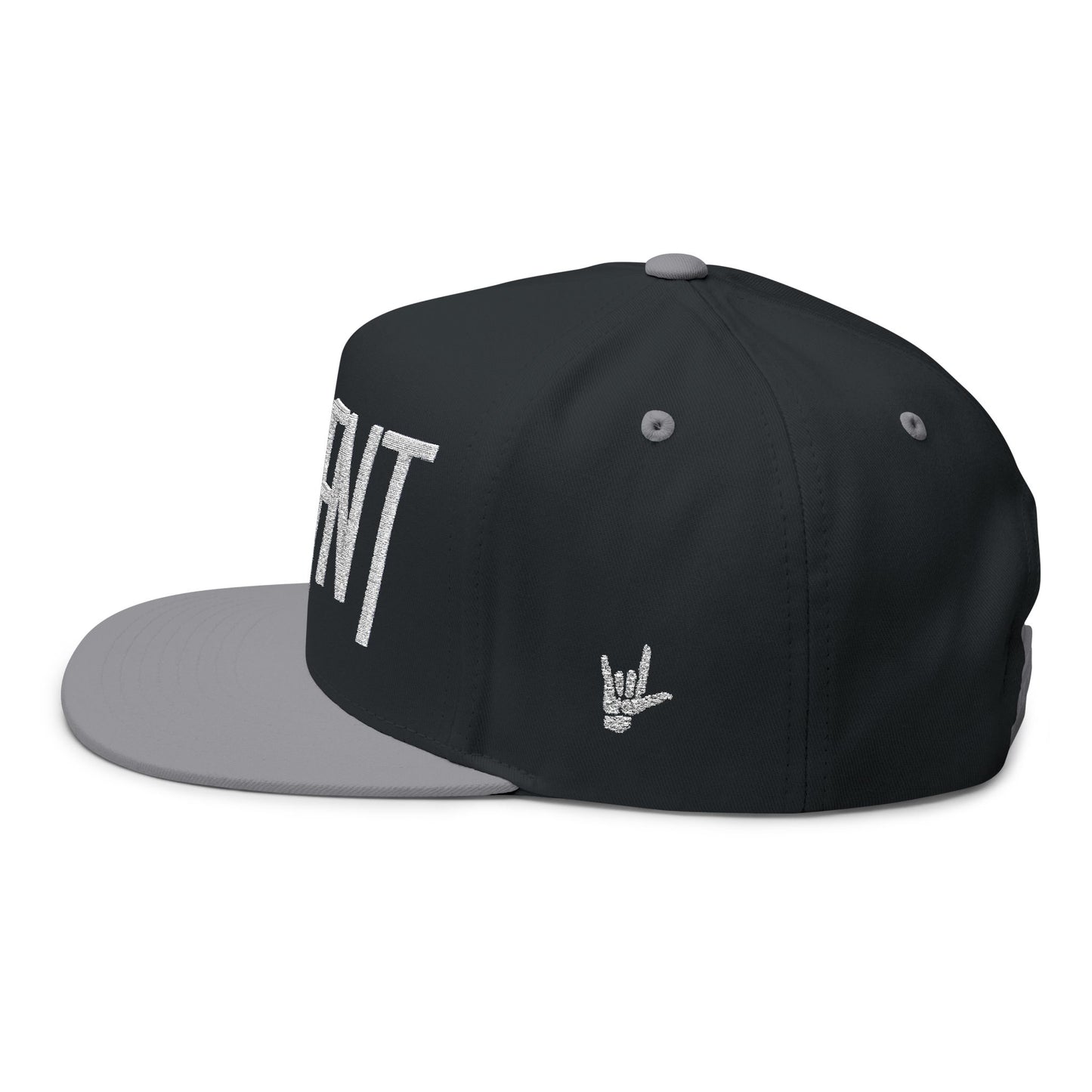 Built different Flat Bill Cap - Embroided I ASL Signature Edition