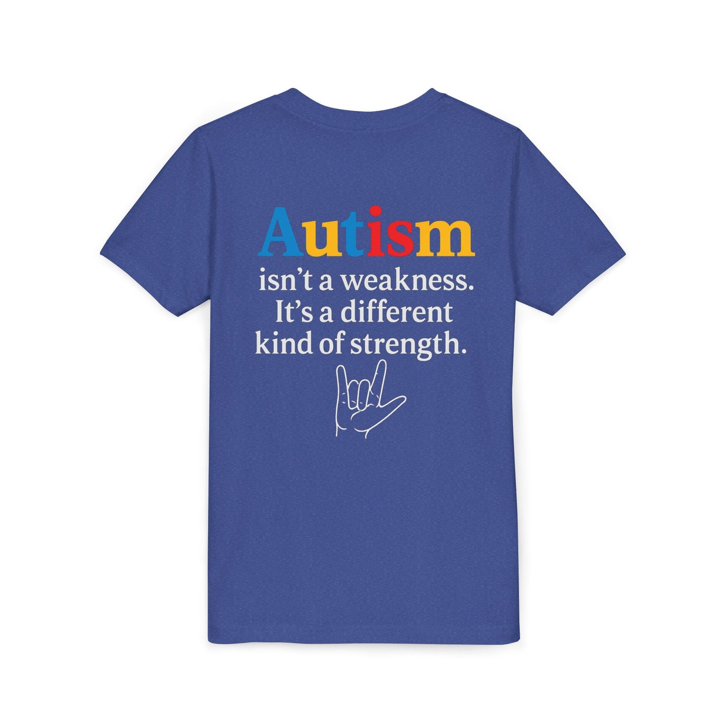 "Wired Differently. Built Beautifully." Autism Awareness Tee