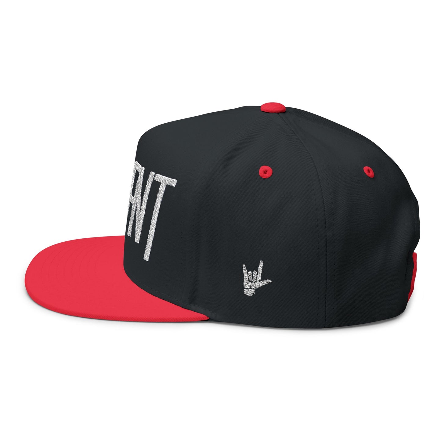 Built different Flat Bill Cap - Embroided I ASL Signature Edition