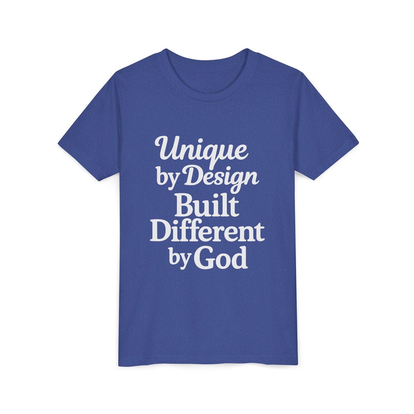 "Unique by Design, Built Different by God”