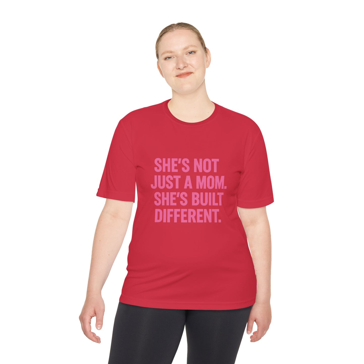 Built Different Mom Tee – She’s Not Just a Mom. She’s Built Different.