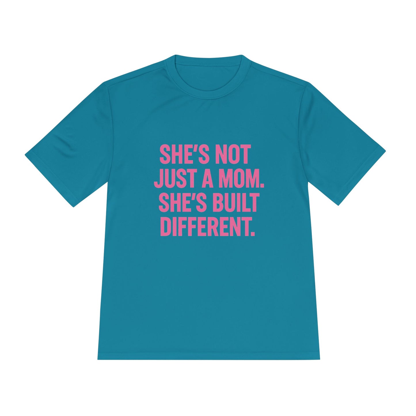 Built Different Mom Tee – She’s Not Just a Mom. She’s Built Different.