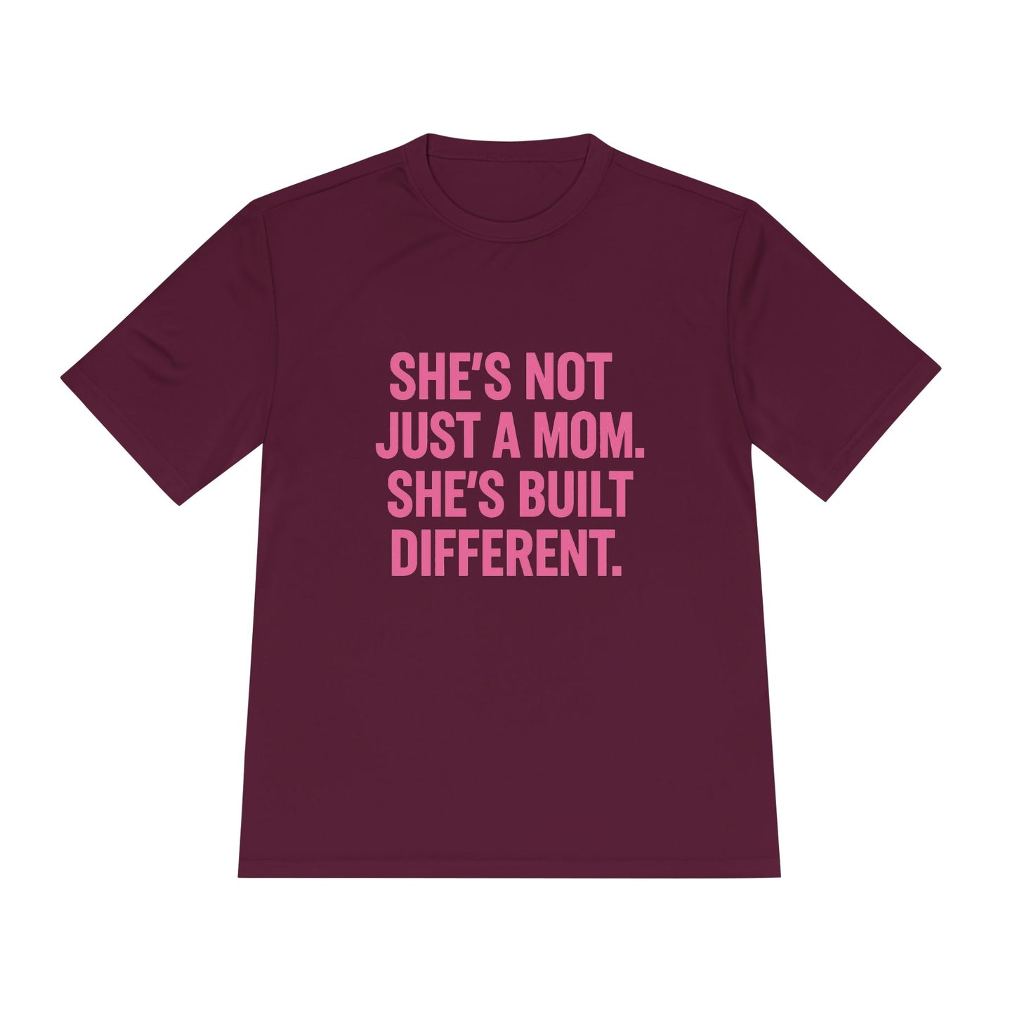 Built Different Mom Tee – She’s Not Just a Mom. She’s Built Different.