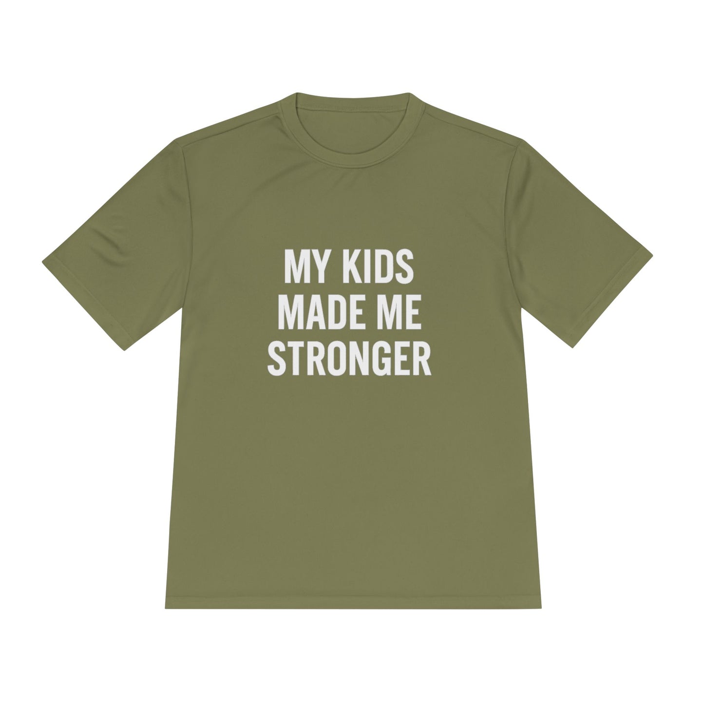 “My Kids Made Me Stronger T-Shirt – Built Different Dad Tee | Motivational Father Shirt”