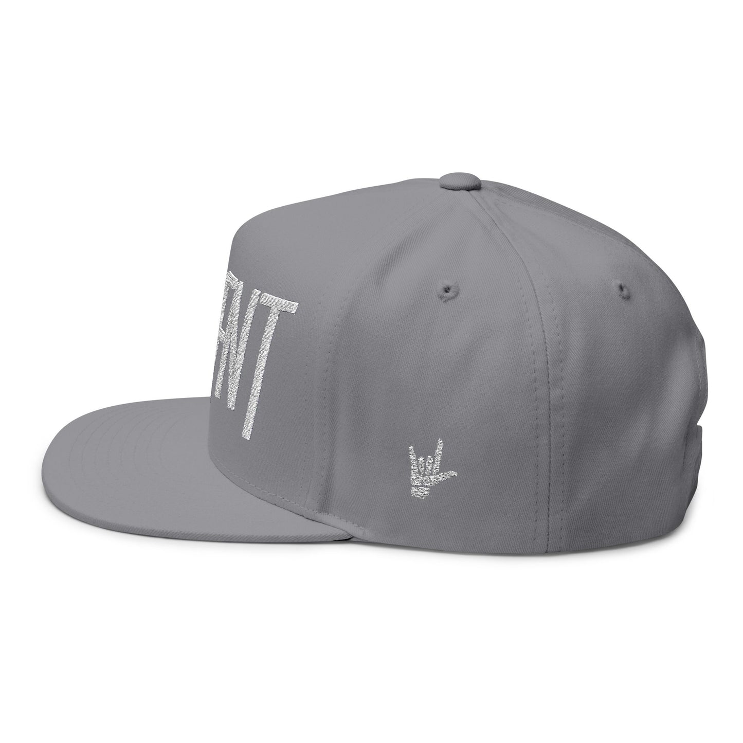 Built different Flat Bill Cap - Embroided I ASL Signature Edition